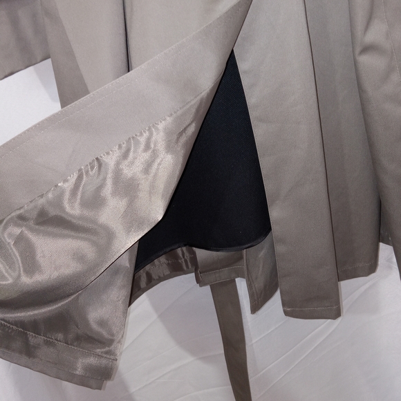 Lauren Ralph Lauren Trench Coat 48R Tan Removable Liner Belted Mens XL Old Money - Picture 10 of 15